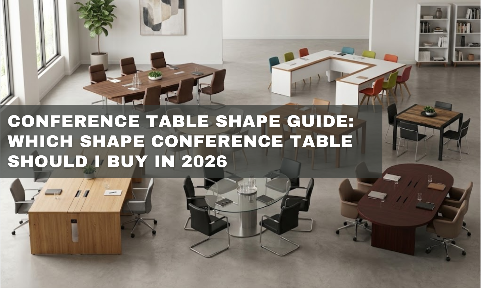 Conference Table Shape Guide: Which Shape Conference Table Should I Buy in 2026