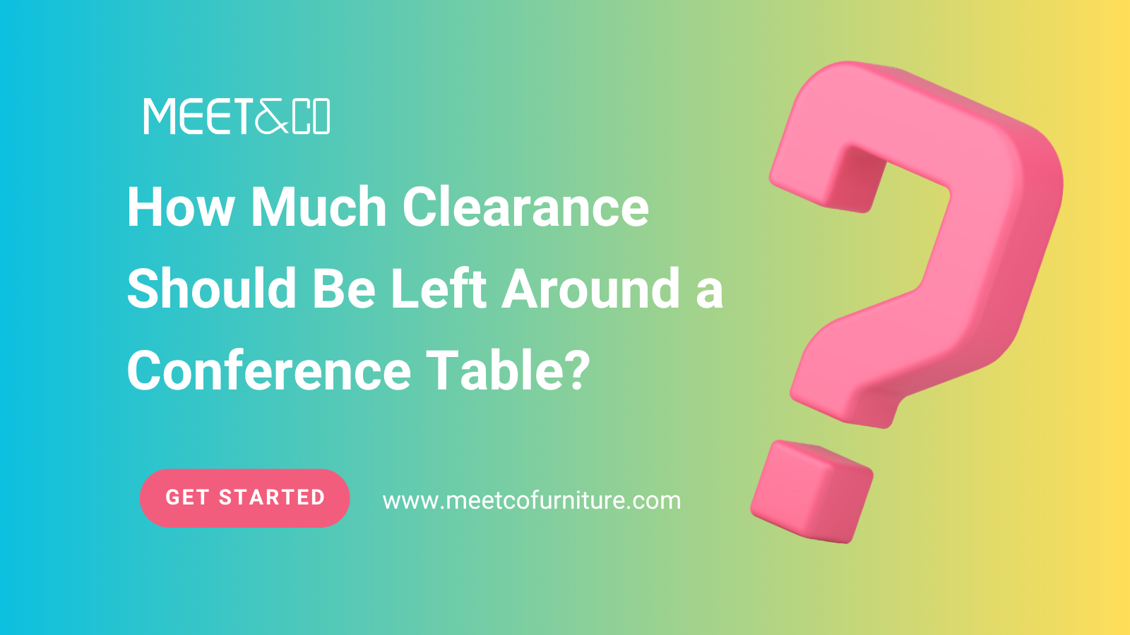 How Much Clearance Should Be Left Around a Conference Table?
