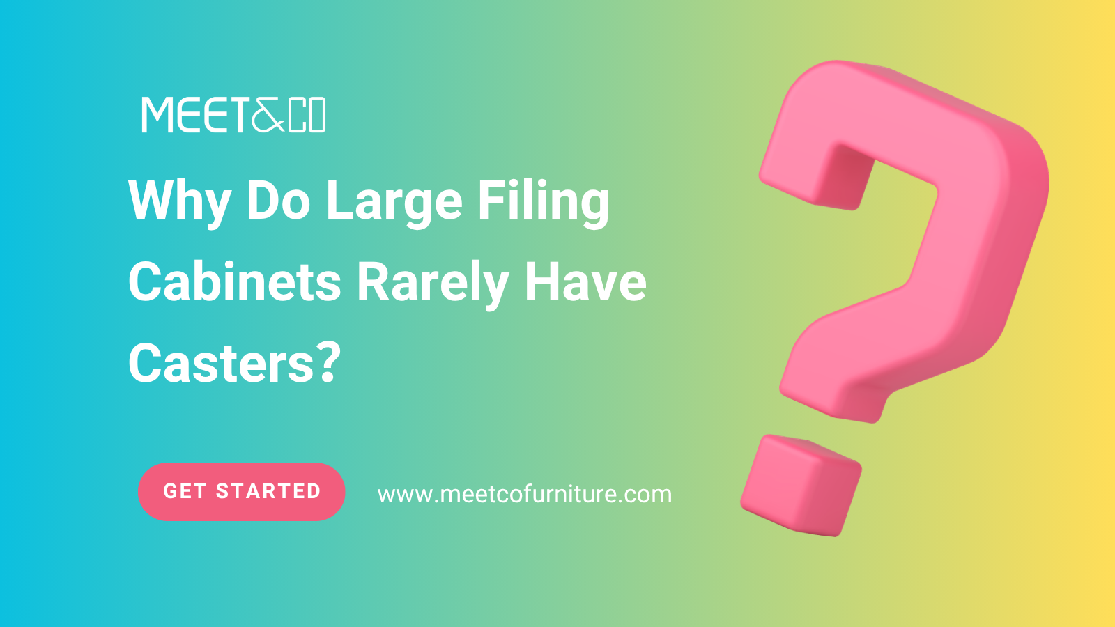 Why Do Large Filing Cabinets Rarely Have Casters