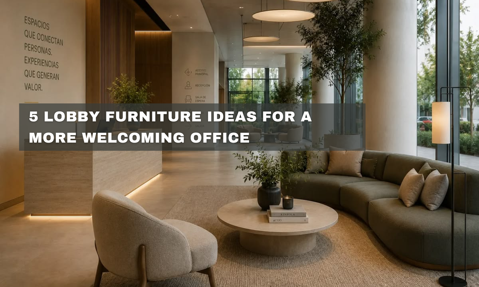 5 Lobby Furniture Ideas for a More Welcoming Office