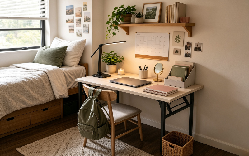 dorm room desk