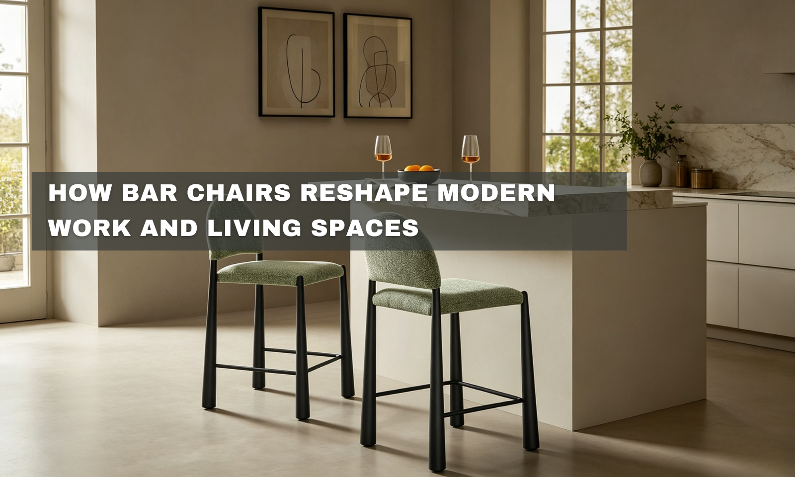 Beyond the Bar How Bar Chairs Reshape Modern Work and Living Spaces