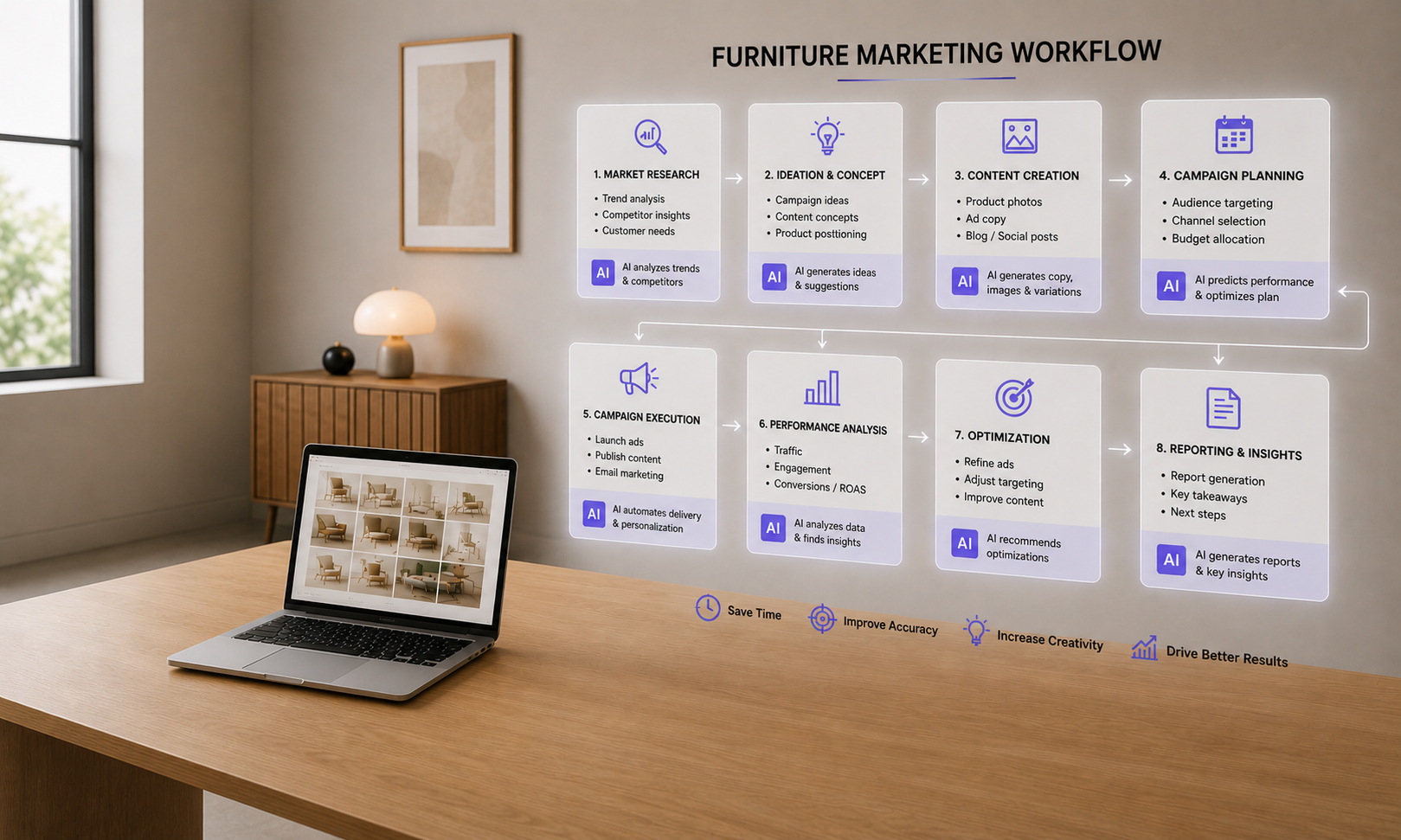 How Can the Furniture Industry Integrate AI into Daily Workflows?