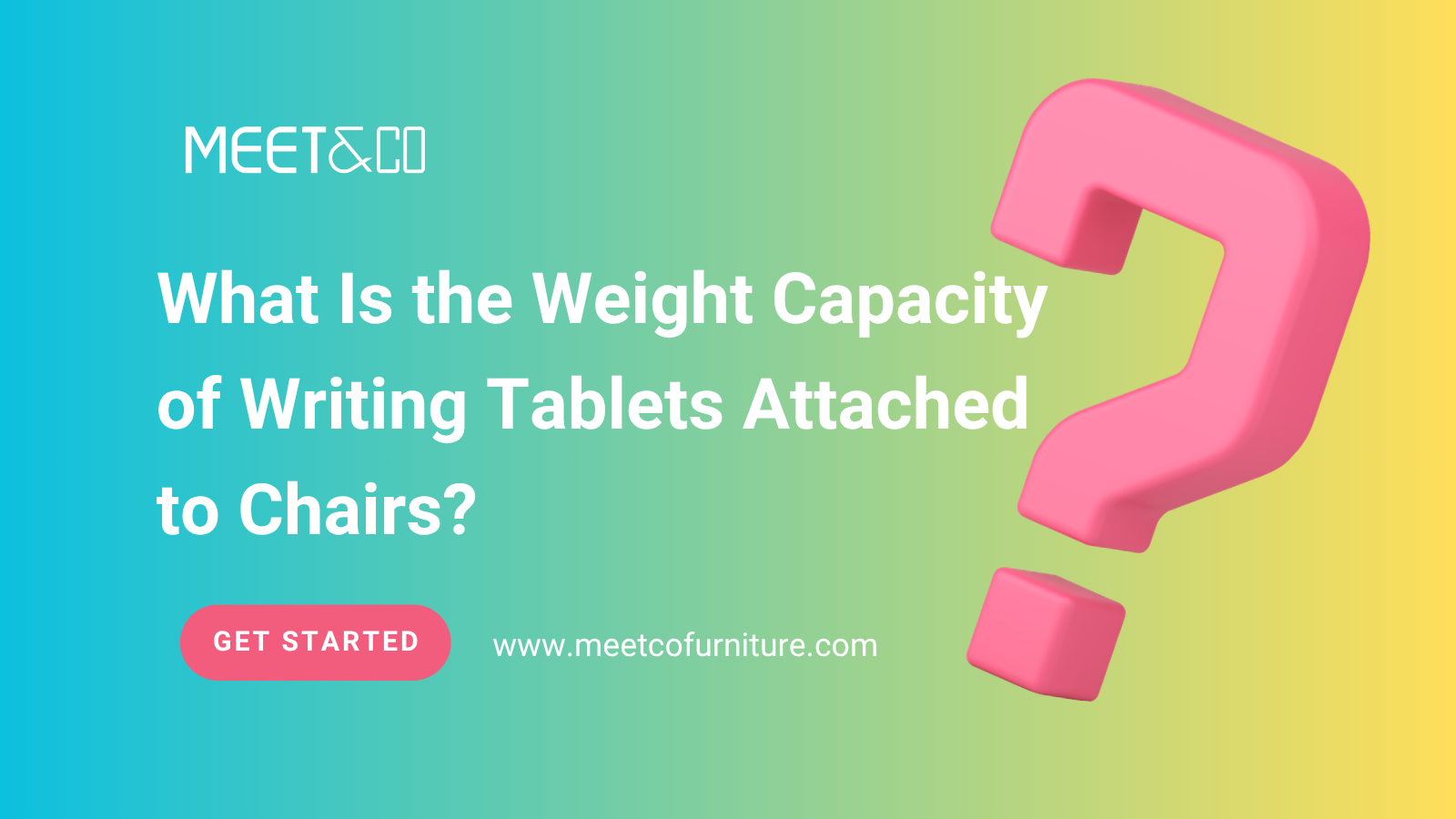 Learn what determines the weight capacity of chair-attached writing tablets and what to consider when using them for laptops, books, and training materials.