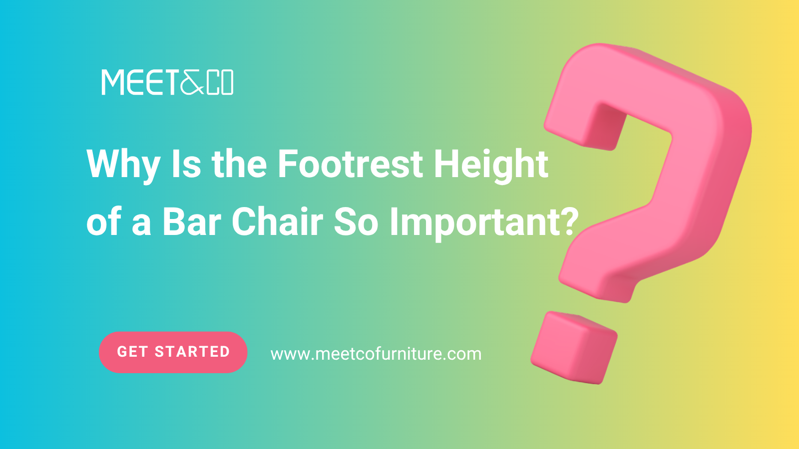 Why Is the Footrest Height of a Bar Chair So Important?
