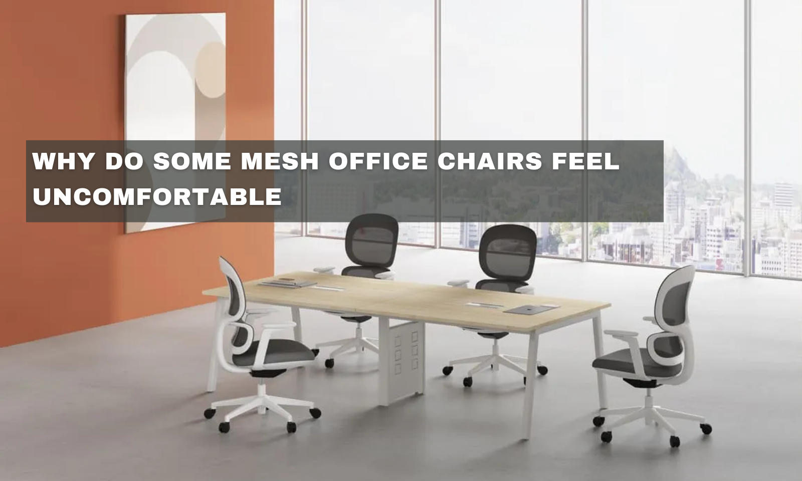 Why do some mesh office chairs feel uncomfortable