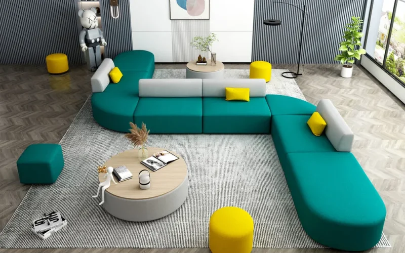 Sofá modular Sidu Fabric