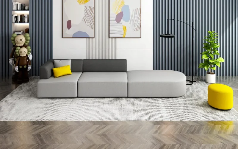 Sofá modular Sidu Fabric