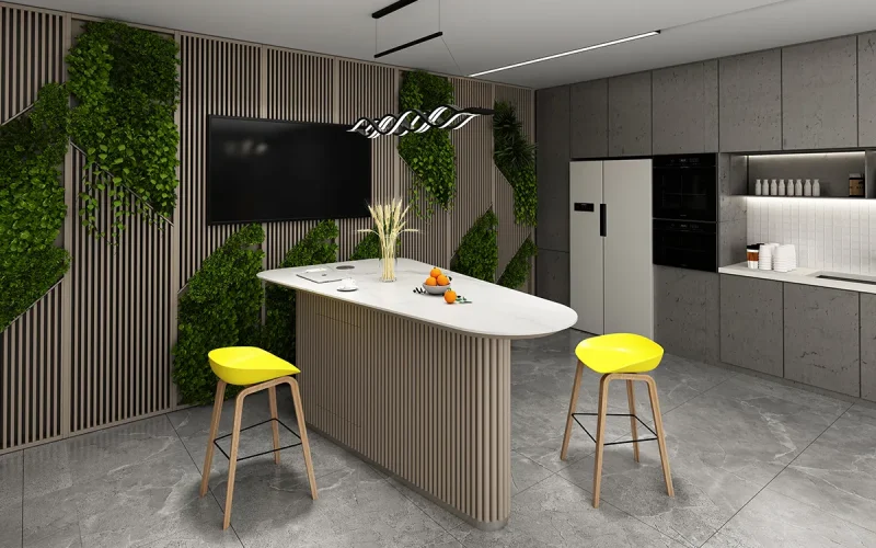 BOAO B Bar Table Scene Image Three