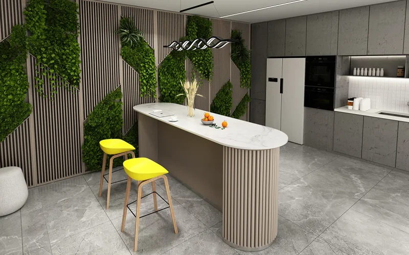 BOAO B Bar Table Scene Image Two