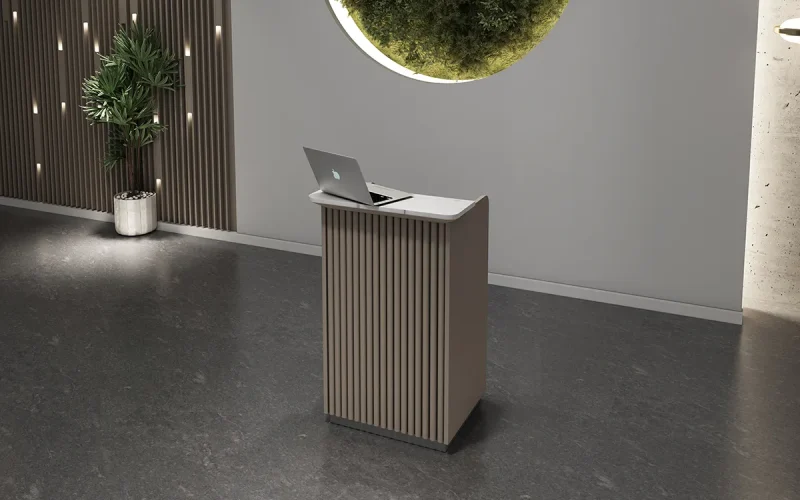 BOAO B Podium Table Scene Image One