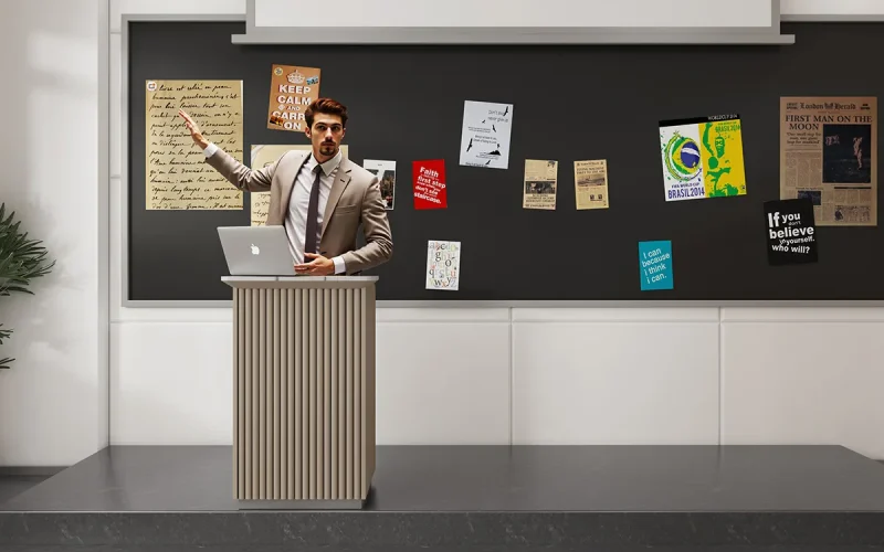 BOAO B Podium Table Scene Image Three