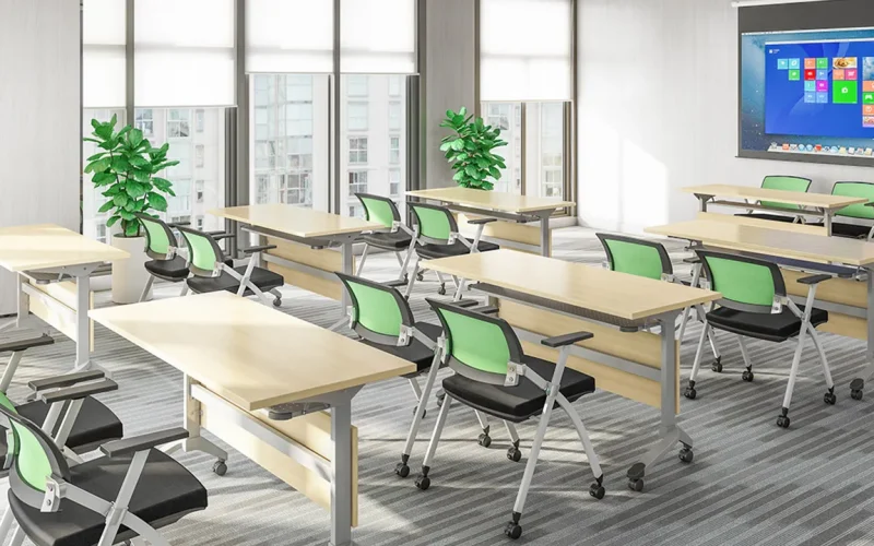 Meet&Co Modular Training Table with Wheels Sceen Image Two