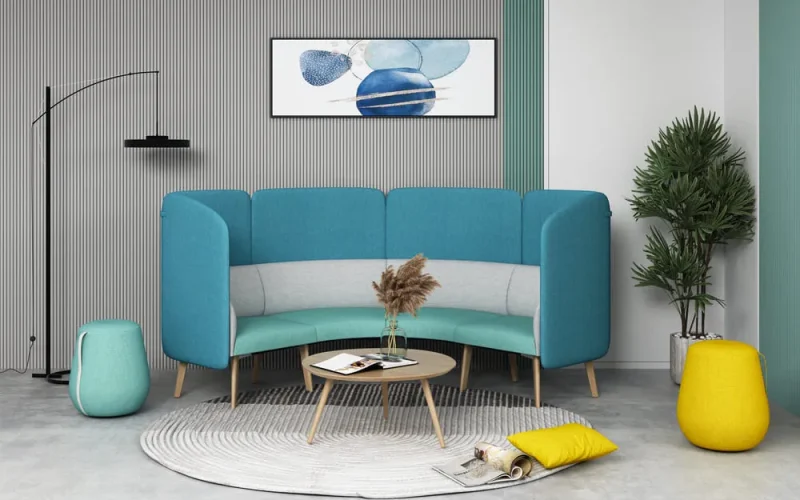 Cloud Fabric Modular Sofa