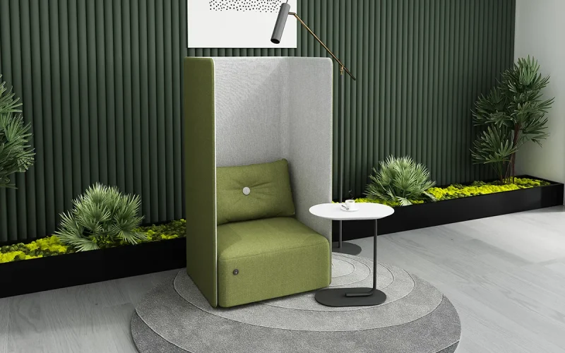 ENJOY High-Back Partition Sofa (Single Seater) Sceen Image