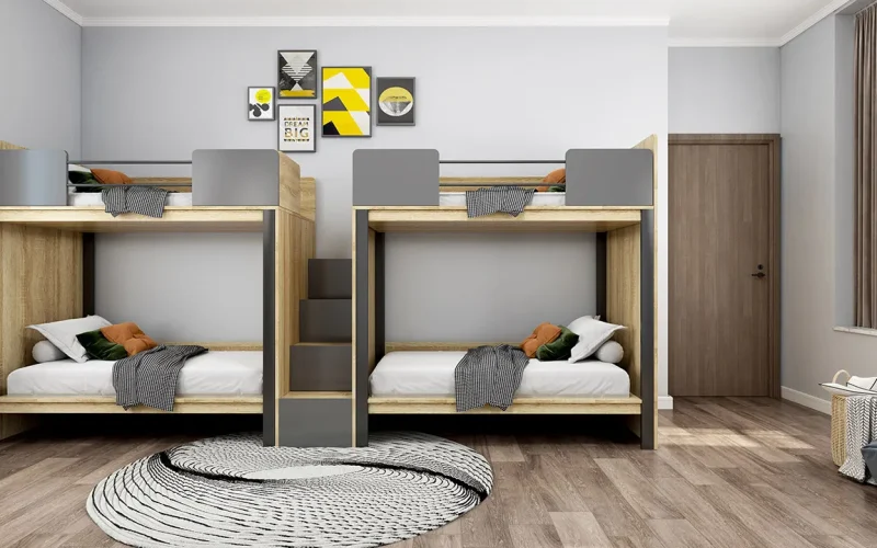 Beliche Locke Wood com Escadas