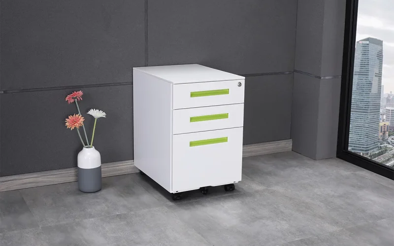 Lockable Metal Filing Cabinet