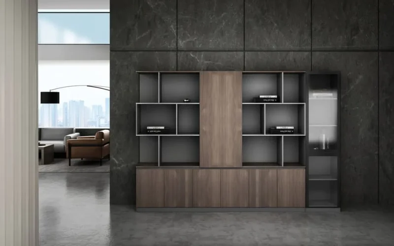 Pilotage Wood File Cabinet