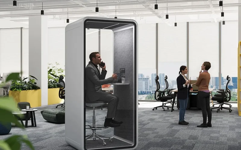 Meet&Co office pod office phone booths