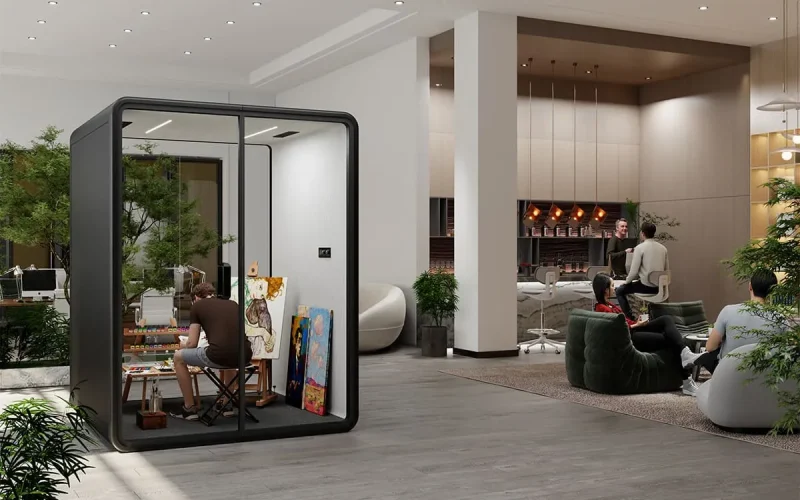 Meet&Co office pod office phone booths