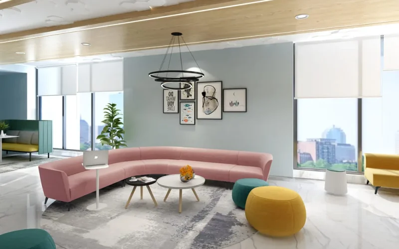 Bonny Fabric Sectional Sofa