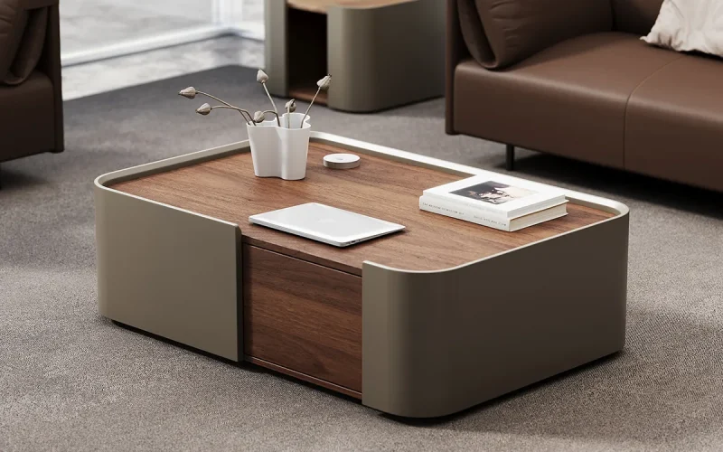 Mucci Wood Coffee Table