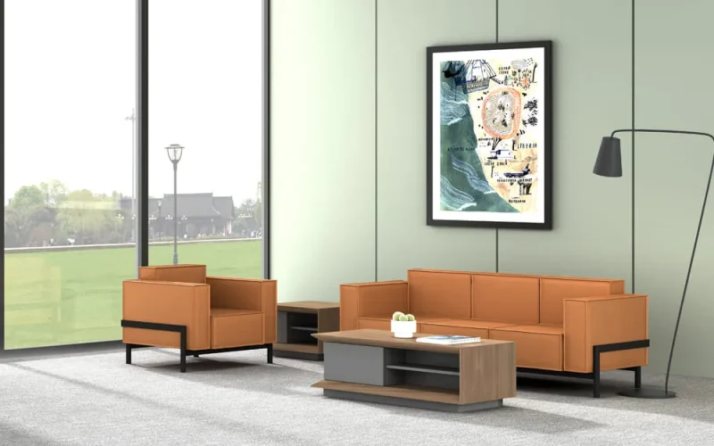 Renault Wood Coffee Table